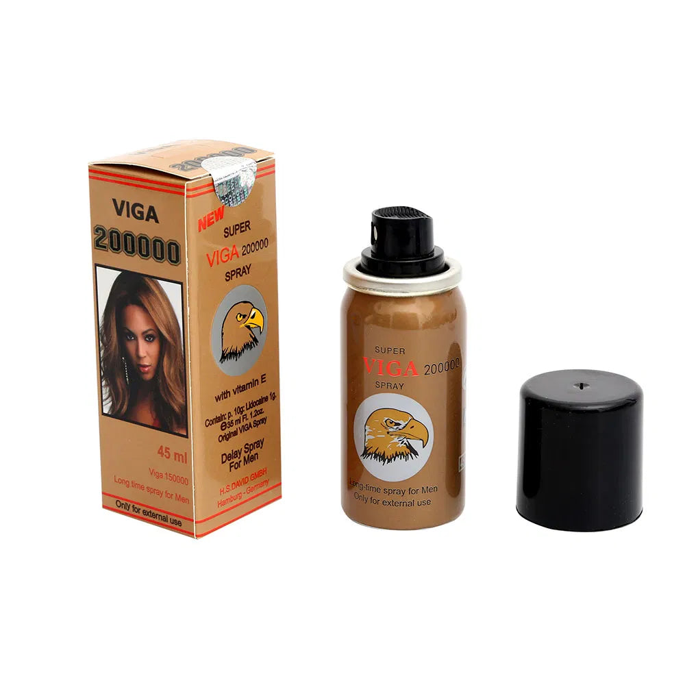 2023 Factory Outlet Delay Spray Long Time Sex Spray Viga 200000 for Men