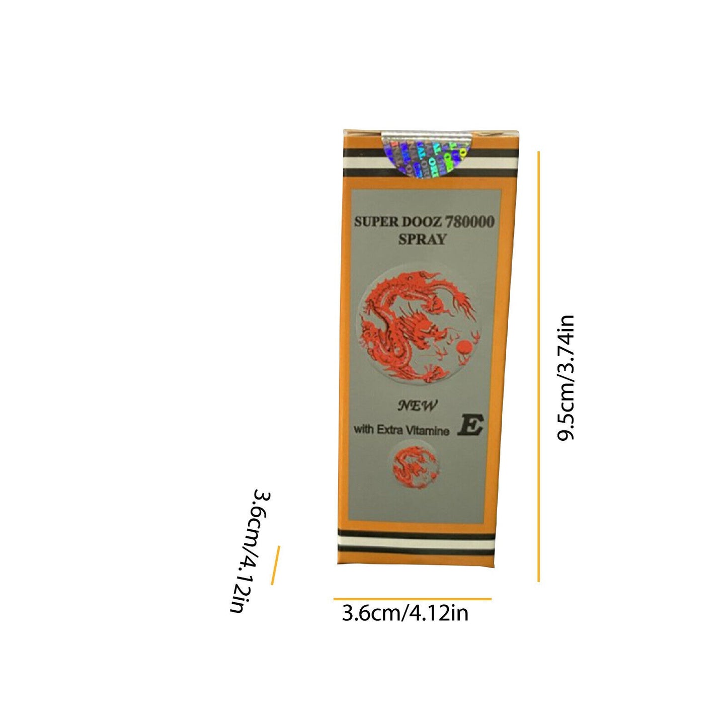 Super Dooz 780000 Spray New with Extra Vitamine E 45ML—Reduces Male Delayed Eja