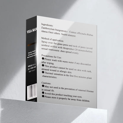 Delay Spray, Male desensitizing Spray,Male Climax Control Gentle Non-irritating No Odor, External Delayed Spray to Last Longer in Bed (15ml)