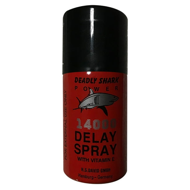 SharkDeadly14000 Overspeed Spray – Reduces Sensitivity and Prolongs Pleasure (45ml) - Delay Stores