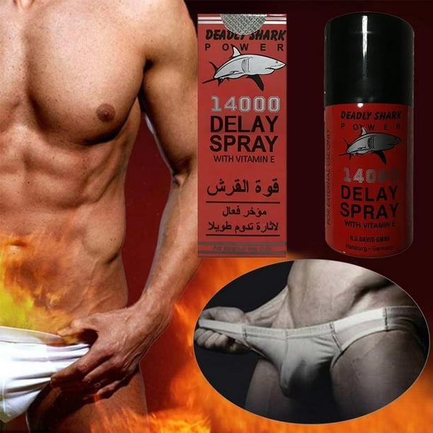 SharkDeadly14000 Overspeed Spray – Reduces Sensitivity and Prolongs Pleasure (45ml) - Delay Stores