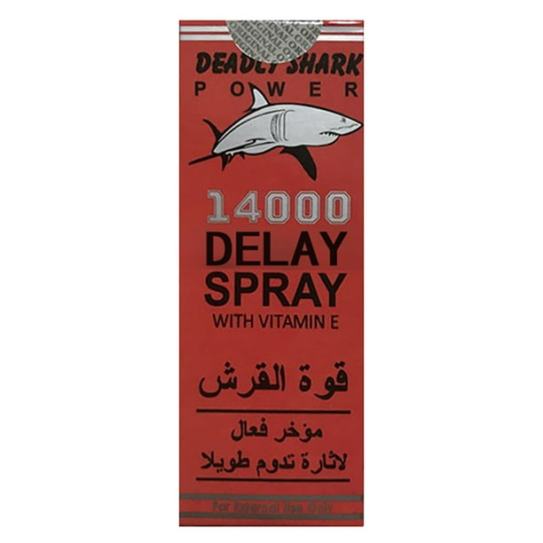 SharkDeadly14000 Overspeed Spray – Reduces Sensitivity and Prolongs Pleasure (45ml) - Delay Stores