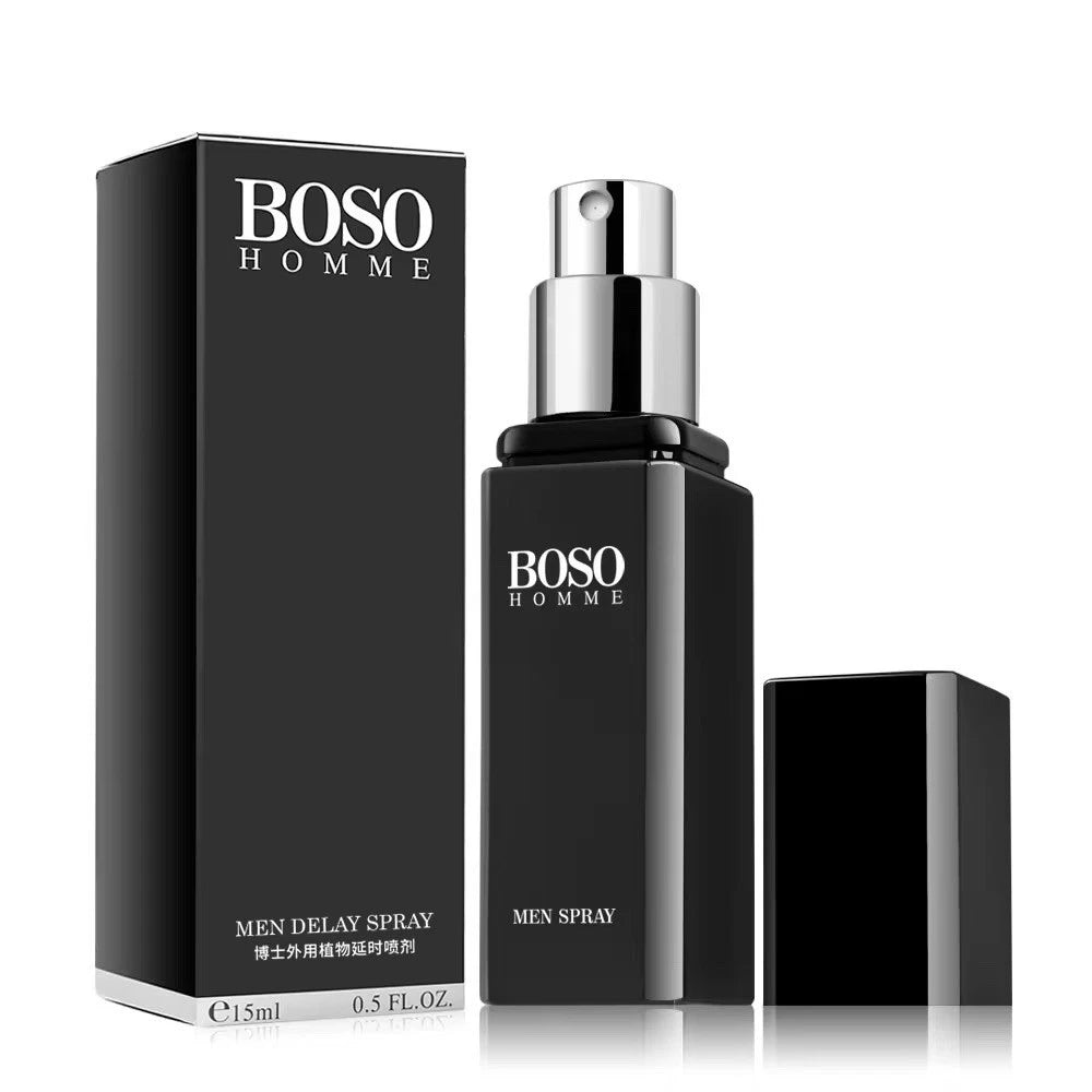 Boss Man Desensitizing Delay Spray for Men | Herbal Man Delay Spray