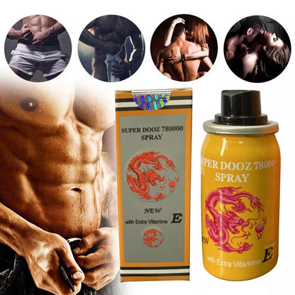 Super Dooz 780000 Spray New with Extra Vitamine E 45ML—Reduces Male Delayed Eja