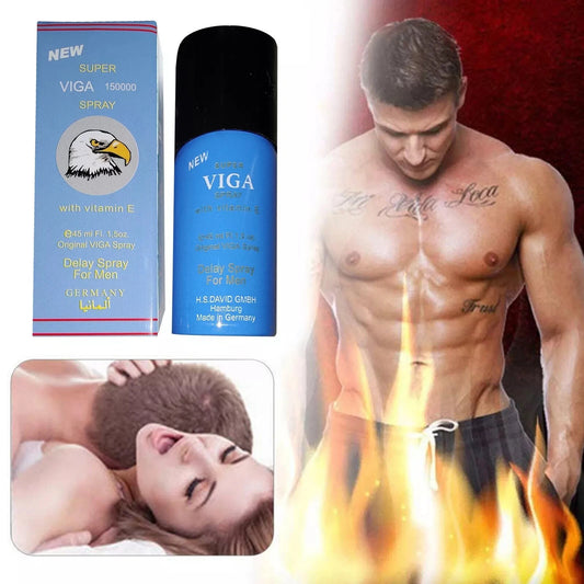 3pc 150000VIGA Overspeed Spray Reduces Male Del-ay Ejaculation Se-x Spray 45ML.
