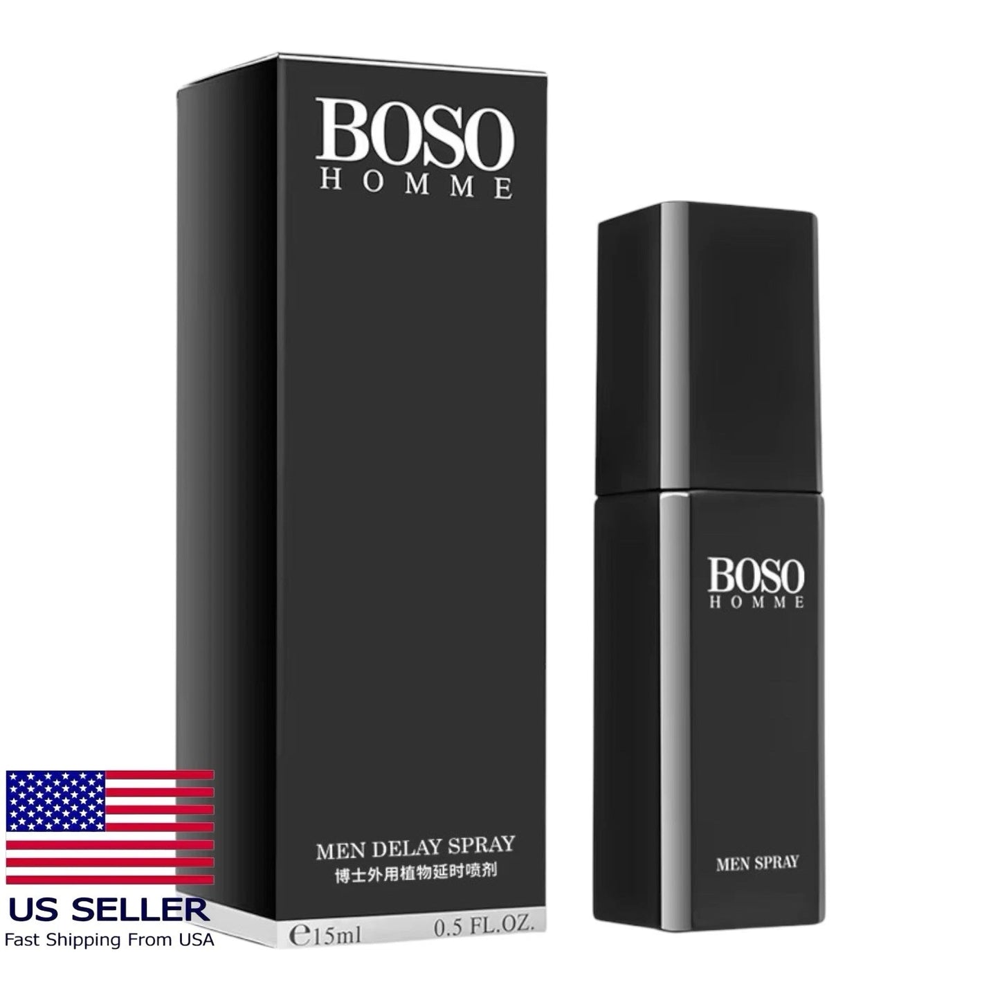 Boss Man Desensitizing Delay Spray for Men | Herbal Man Delay Spray