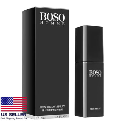 Boss Man Desensitizing Delay Spray for Men | Herbal Man Delay Spray