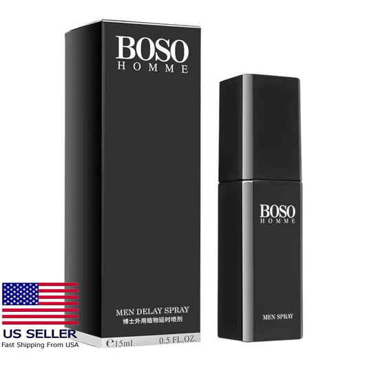 Boss Man Desensitizing Delay Spray for Men | Herbal Man Delay Spray