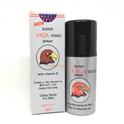 Super Viga 100000 Delay Spray with Vitamin E